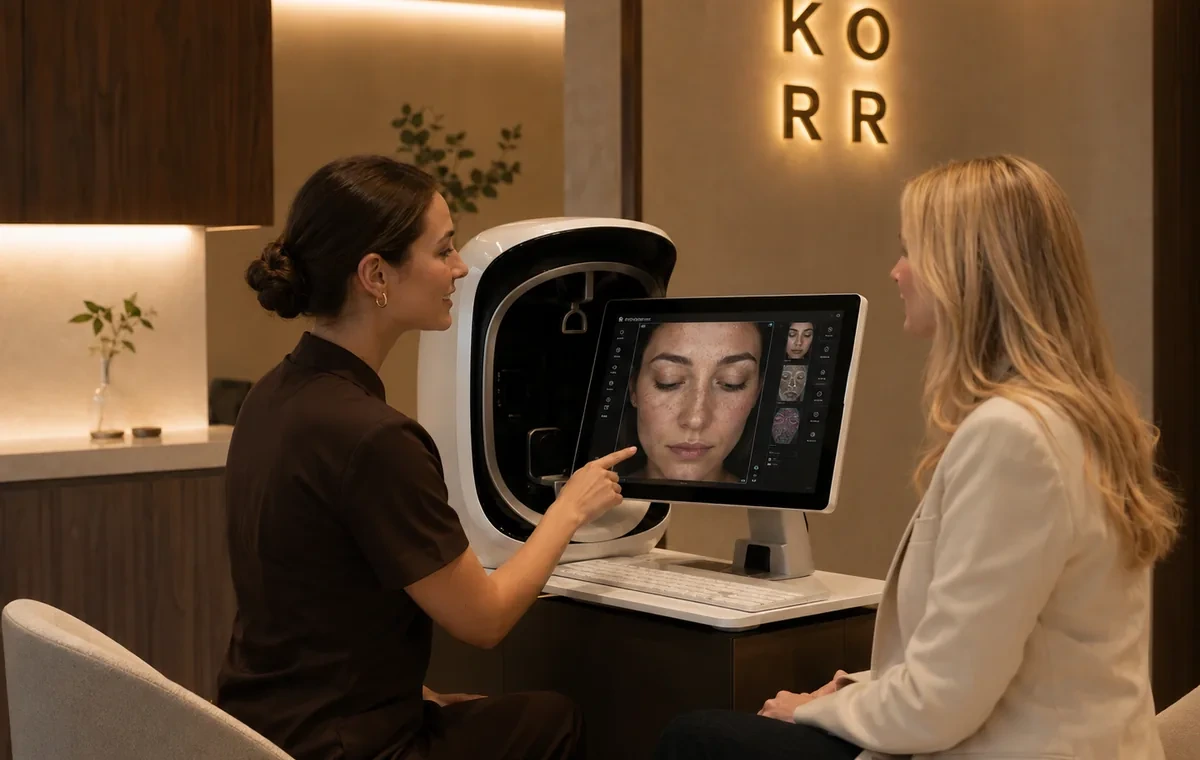 Diagnóstico facial avanzado con Observ 320® en KORR Mataró