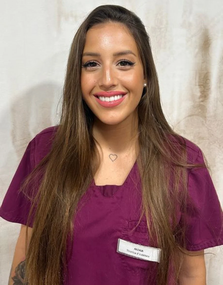 Alexia Catris, Técnica de estética en KORR Mataró