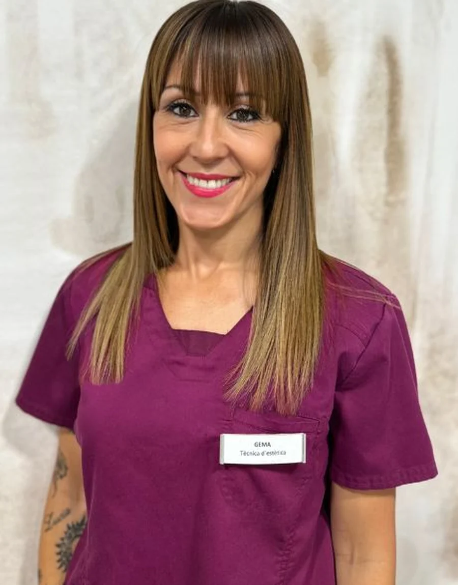 Gema Pinal, Técnica de estética en KORR Mataró